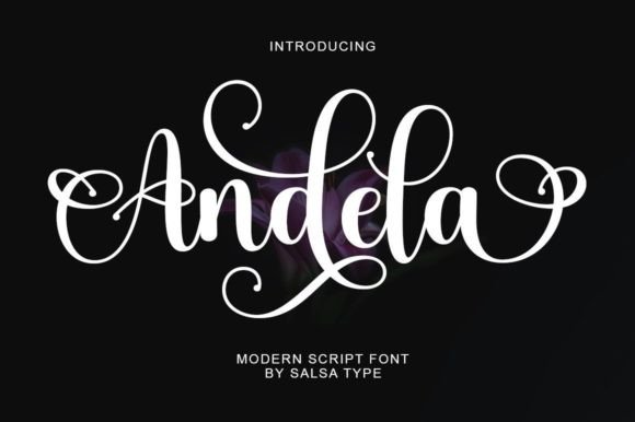 Andela: A Handwritten Font for Romantic, Versatile Design
