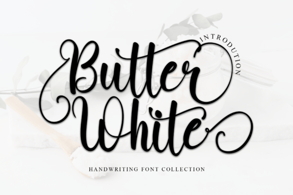 Butter White: An Elegant Script for Modern Branding
