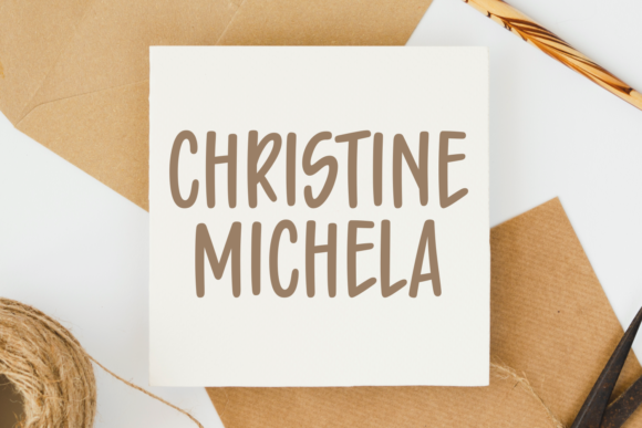Christine Michela: Your Go-To Font for Handwritten Charm
