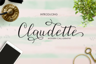 Claudette: The Modern Script with a Confident Edge