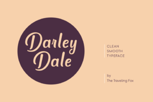 Darley Dale: A Premium Script Font for Modern Branding