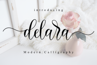 Delara: A Modern Script Font for Elegant Branding