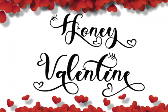 Discover the Charm of Honey Valentine Font