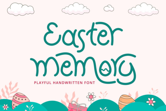 Easter Memory: A Delicate Script for Modern Design Projects