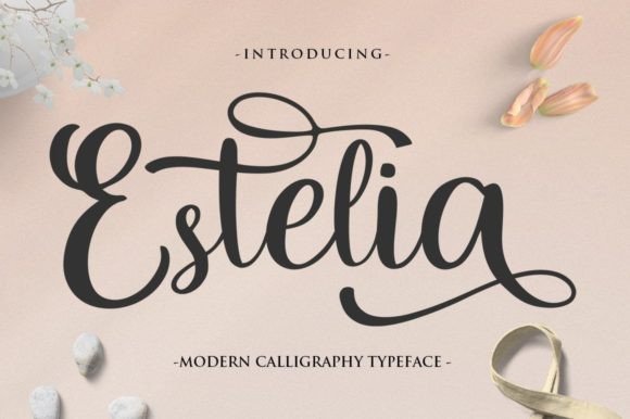 Estelia: The Soft and Sweet Script Font for Elegant Designs