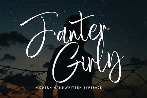 Fanter Girly: A Script Font for Modern, Approachable Branding