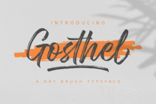 Gosthel: The Handwritten Script Font for a Personal Touch