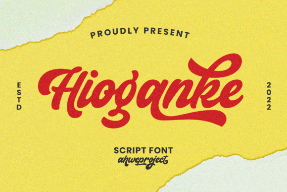 Hioganke: An Urban Script Font for Bold Branding