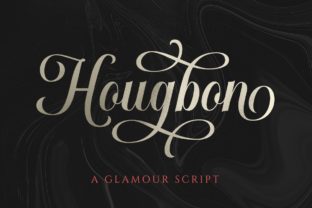 Hougbon: The Script Font That Adds Instant Charm