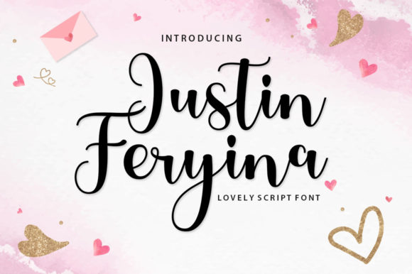 Justin Feryina: A Script Font for Modern Elegance