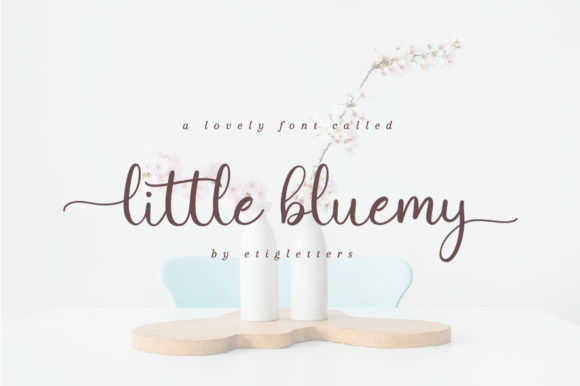 Little Bluemy: A Playful Script That Makes Any Design Stand Out