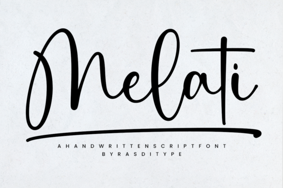 Melati: A Script Font for Elegant, Modern Design