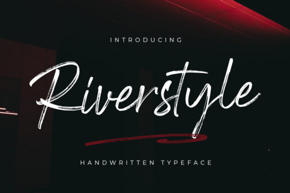 Riverstyle: A Bold Script for Authentic Brand Messages