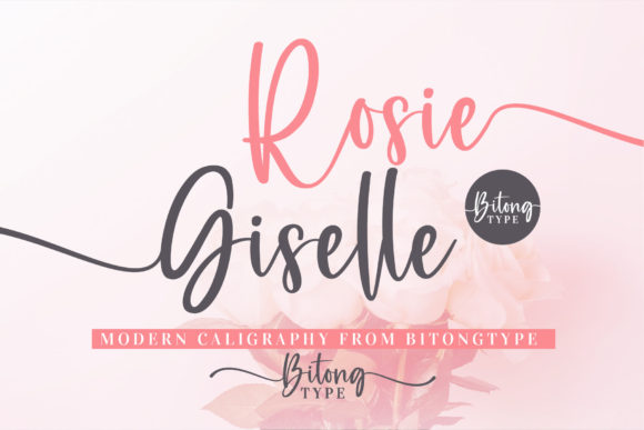 Rosie Giselle: The Elegant Script for Timeless Design