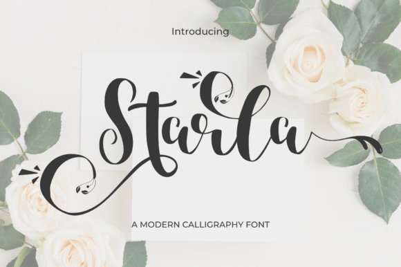Starla: A Script Font That Feels Like a Human Touch
