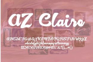 Why AZ Claire Is the Modern Script Font Designers Actually Use